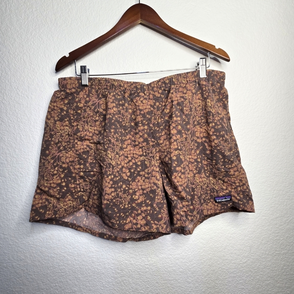 Patagonia Brown Floral Shorts